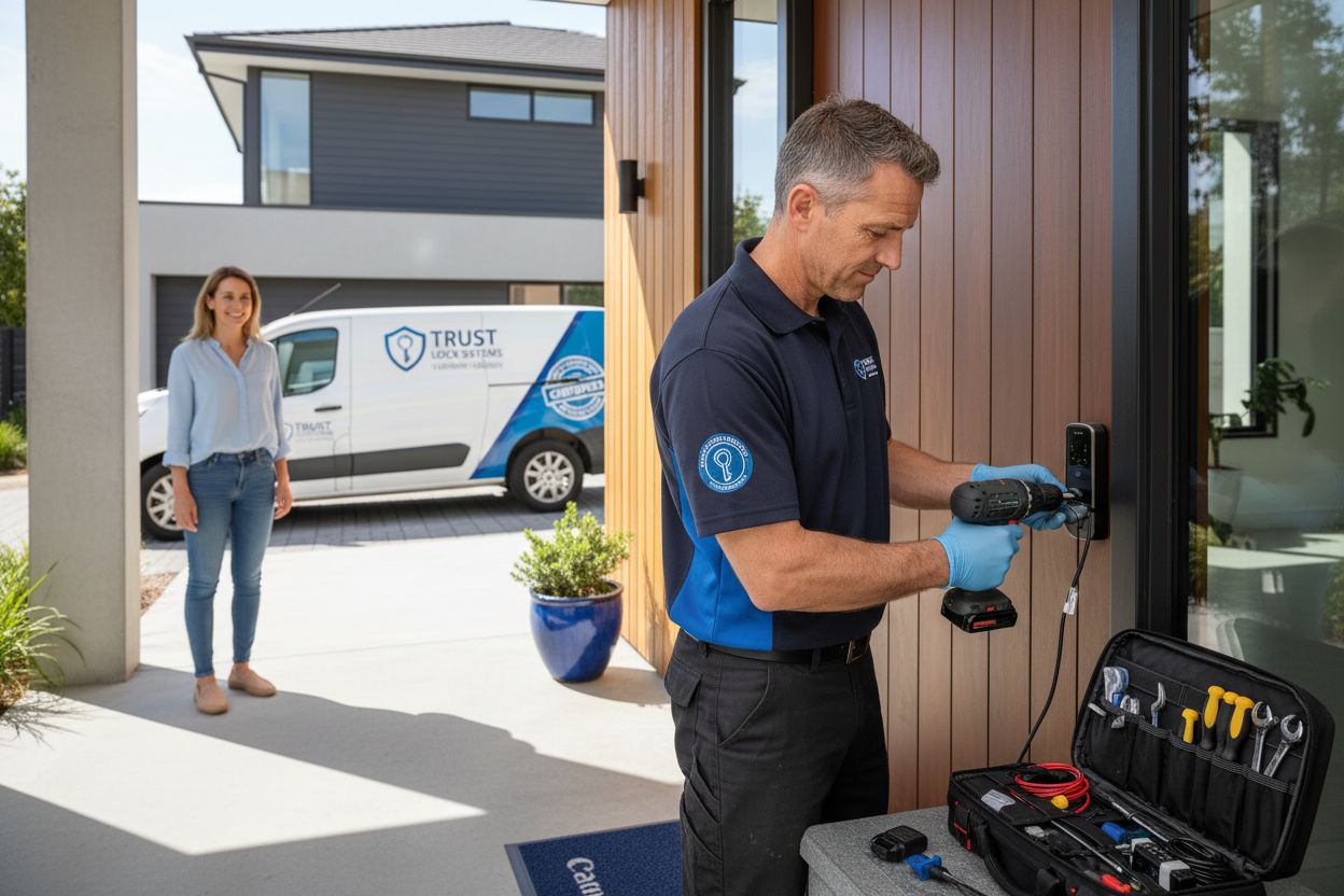 professional locksmith installation